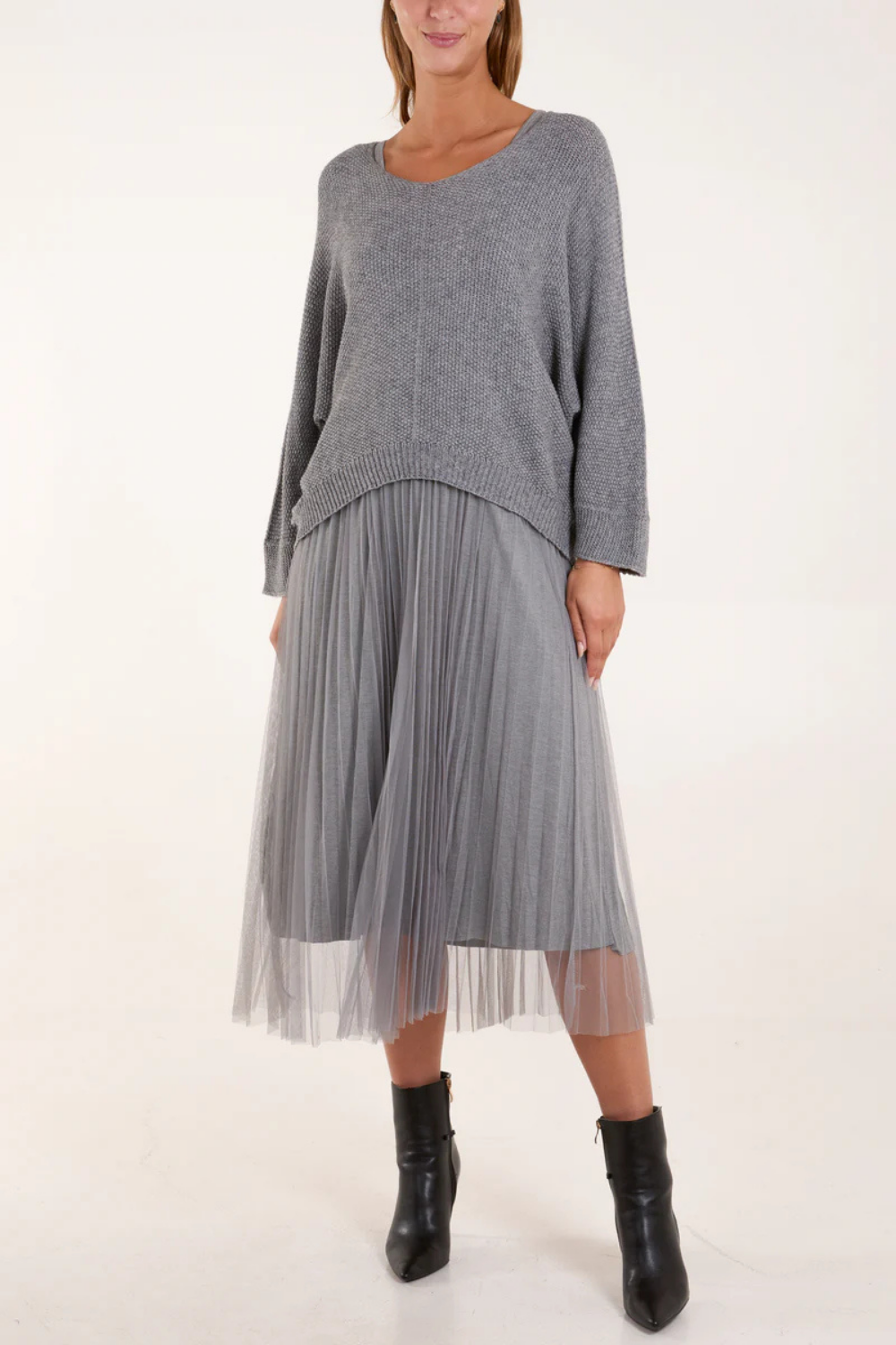 Hiroko Pleated Dress Set