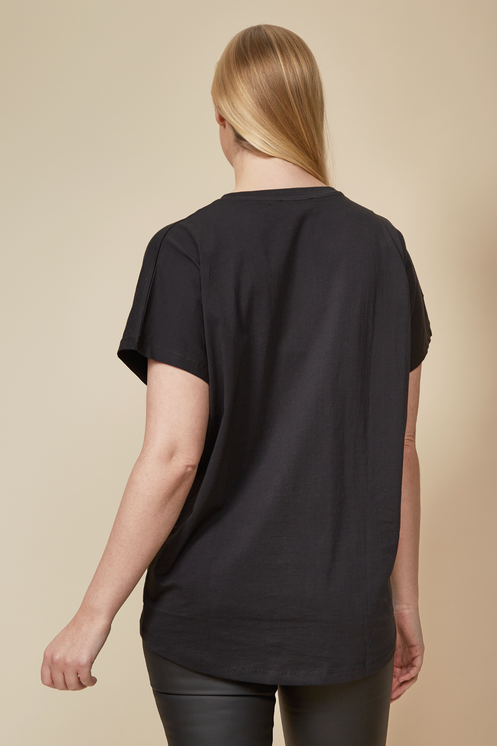 Oversized Watermelon T-Shirt in Black