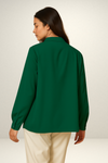 Tie Neck Oversized Top