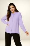 Tie Neck Oversized Top
