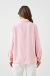 Relaxed Fit Long Sleeves Blouse in Pink