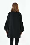 Oversized Balloon Sleeves Shirt Tunic