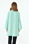 Oversized Balloon Sleeves Shirt Tunic