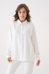 Relaxed Fit Long Sleeves Cuff Detailed Top