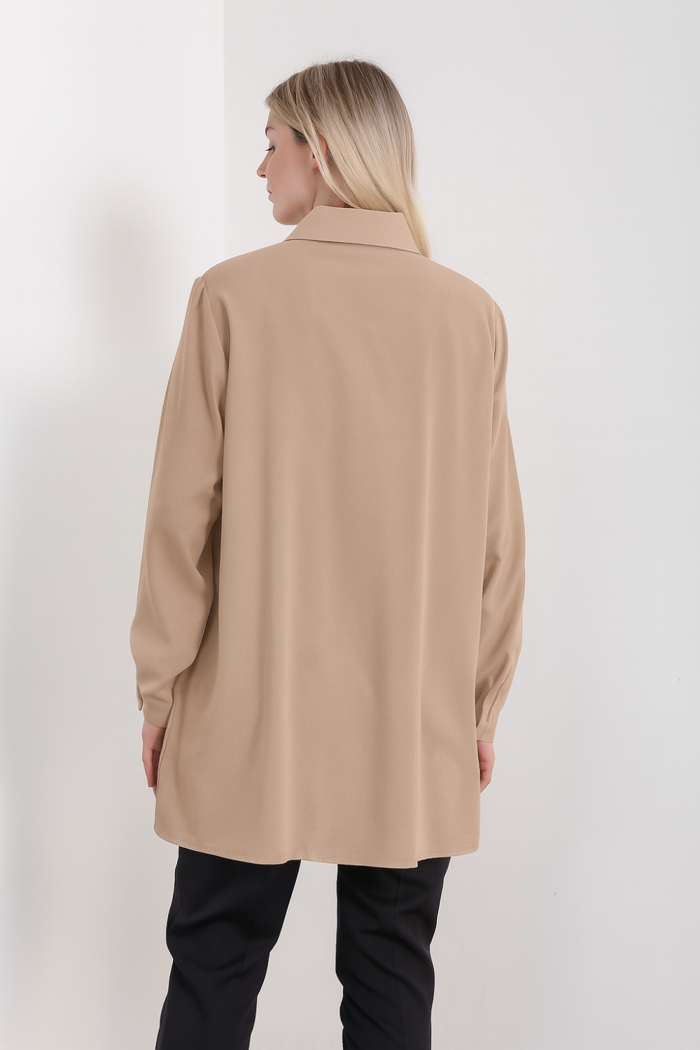 Relaxed Fit Long Sleeves Tunic