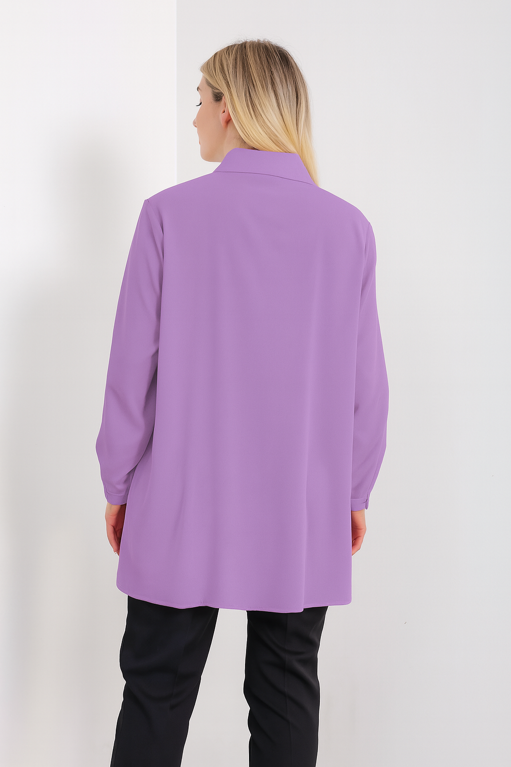 Relaxed Fit Long Sleeves Tunic
