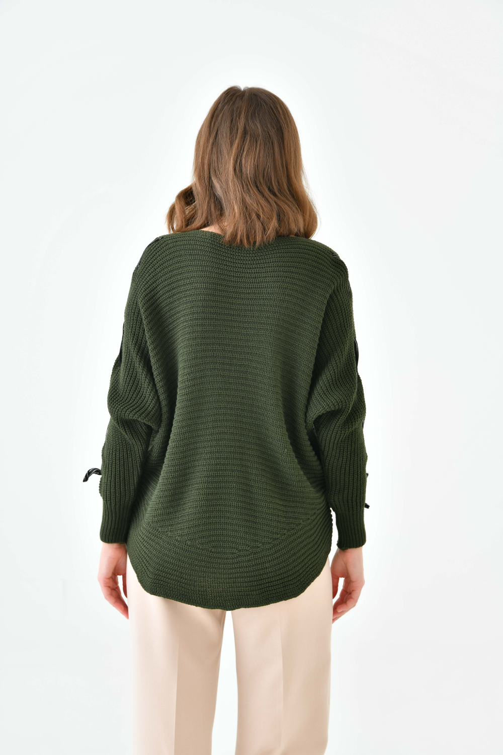 Long khaki jumper sale
