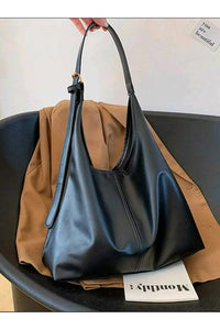 Soft Textured Shoulder Bag – Premium Craftsmanship in Smooth Vegan Leather