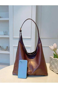 Soft Textured Shoulder Bag – Premium Craftsmanship in Smooth Vegan Leather