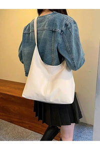 Soft Textured Shoulder Bag – Premium Craftsmanship in Smooth Vegan Leather