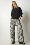 Balloon Sleeve Basic Knit Sweater