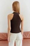 Modal Wrap-Front Woven Blouse