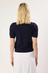 Polo Neck Premium Yarn Knit Lightweight Blouse