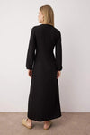 Linen-Look Woven Dress