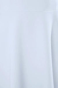 Elegant Woven Midi A-Line Dress with Tie-Strap Detail