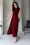 Elegant Bodycon Maxi Evening Dress