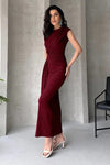 Elegant Bodycon Maxi Evening Dress