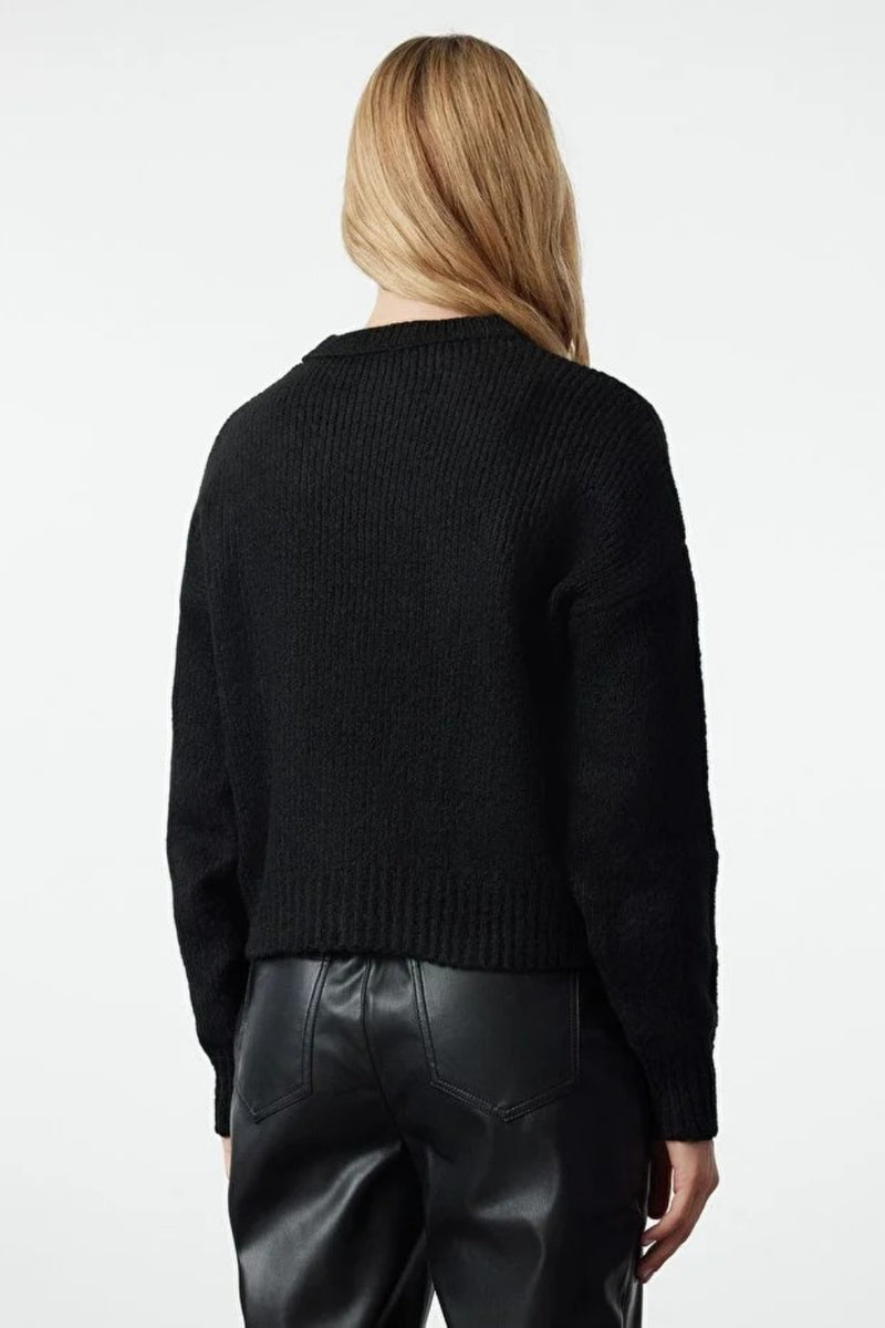 Wrap Knit Sweater