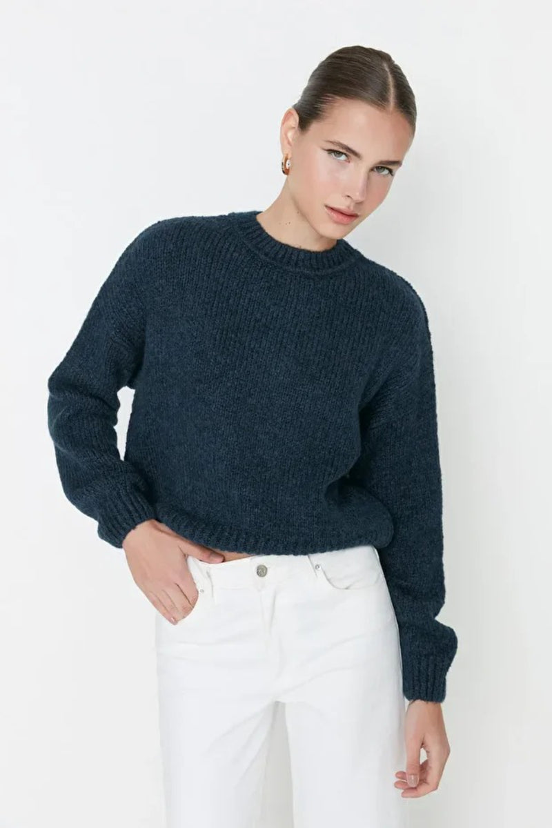 Wrap Knit Sweater