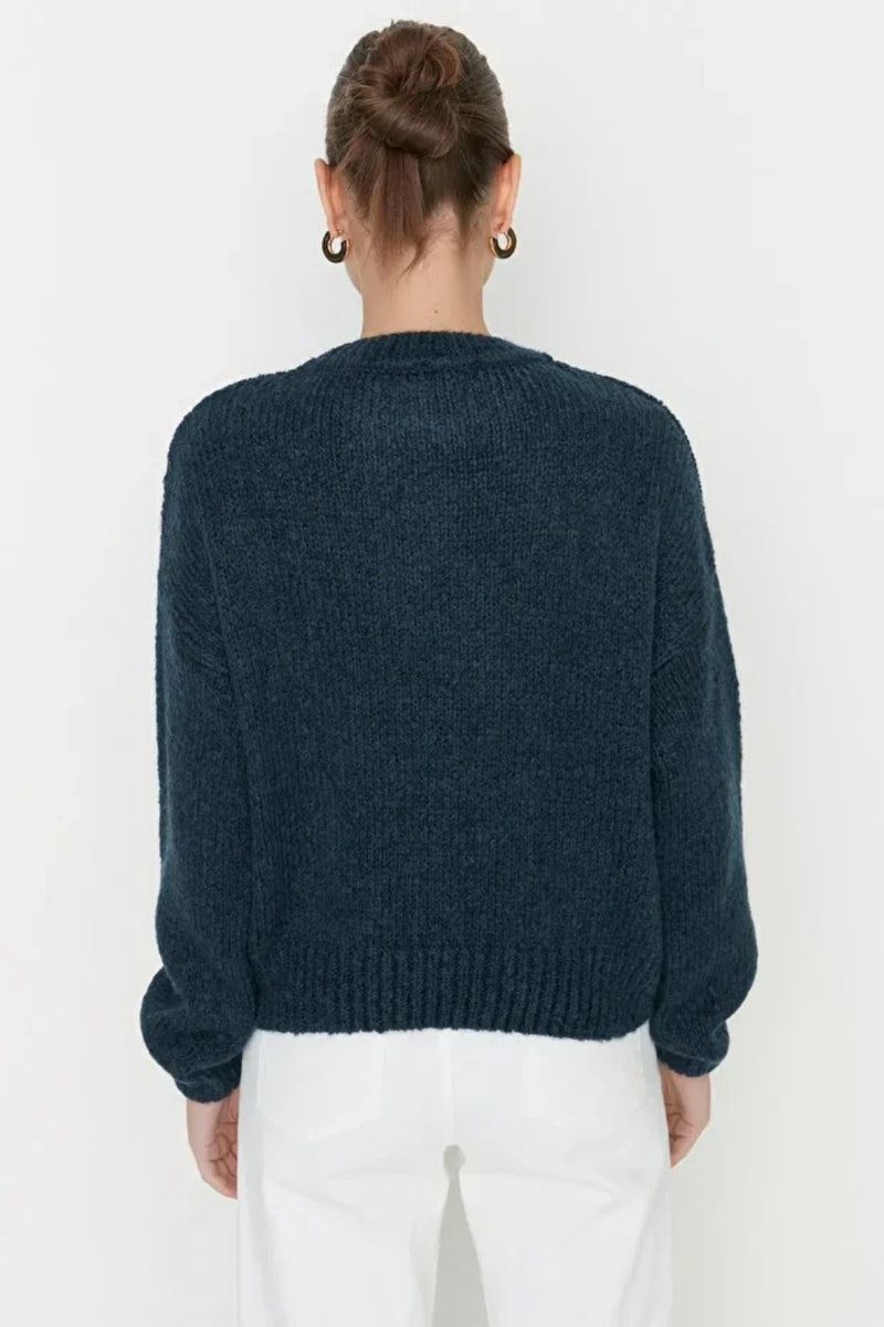 Wrap Knit Sweater
