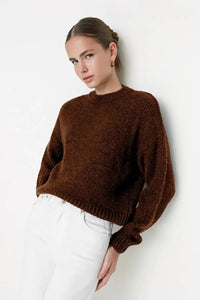 Wrap Knit Sweater