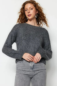 Wrap Knit Sweater