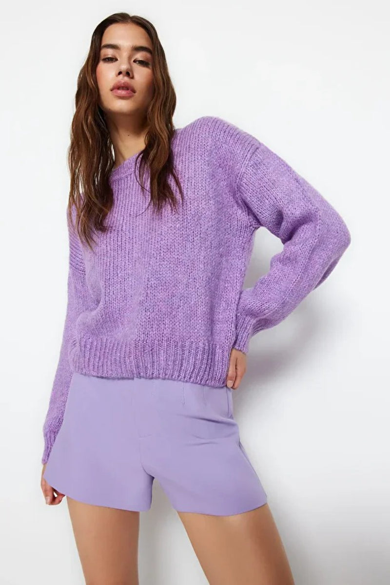 Wrap Knit Sweater