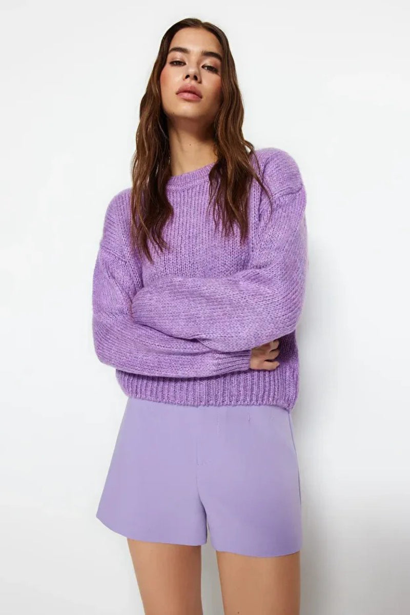 Wrap Knit Sweater