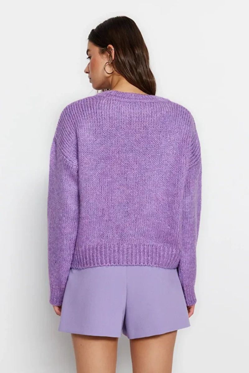 Wrap Knit Sweater