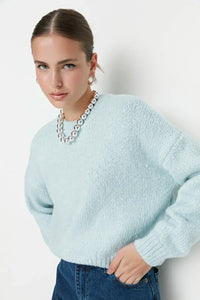 Wrap Knit Sweater