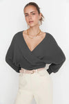 Wrap Knit Sweater