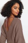 Wrap Knit Sweater
