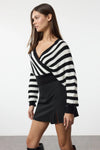 Wrap Knit Sweater