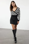 Wrap Knit Sweater
