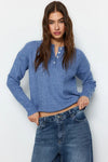 Oversized Soft-Textured Knit Sweater