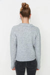 Oversized Soft-Textured Knit Sweater