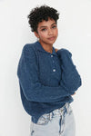 Oversized Soft-Textured Knit Sweater