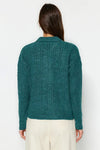 Oversized Soft-Textured Knit Sweater