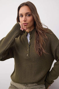 Soft-Touch Knit Sweater