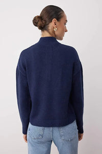 Soft-Touch Knit Sweater