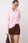 Soft-Touch Knit Sweater