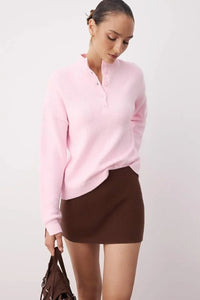 Soft-Touch Knit Sweater
