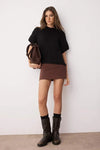 Oversized Soft-Touch Knit Sweater