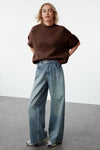 Oversized Soft-Touch Knit Sweater