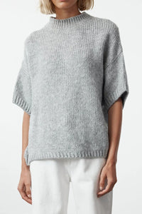 Oversized Soft-Touch Knit Sweater
