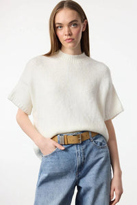 Oversized Soft-Touch Knit Sweater
