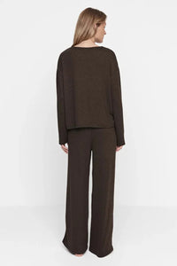 2 Piece Ribbed Knit Pajama Set