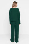 2 Piece Ribbed Knit Pajama Set