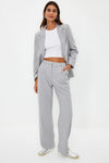 Limited Edition Straight Cut Pleated Woven Trousers