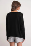 Boat Neck Lightweight Seasonal Knit Sweater
